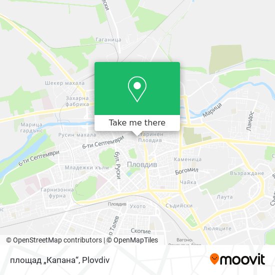 площад „Капана“ map