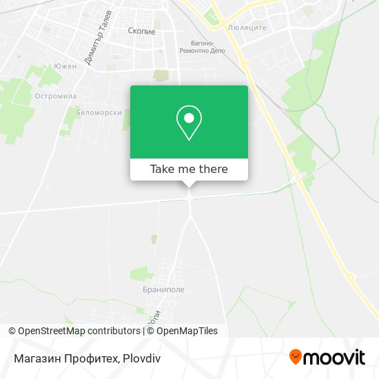Магазин Профитех map