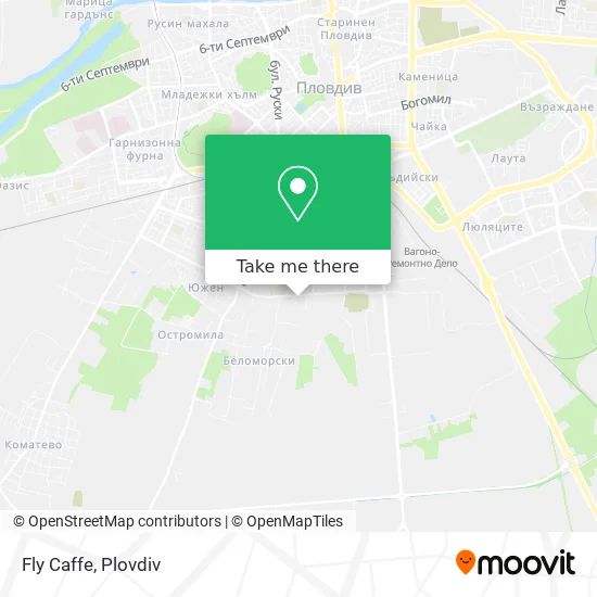 Карта Fly Caffe