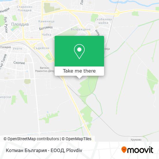 Котман България - ЕООД map