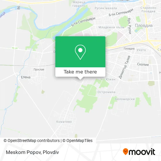 Карта Meskom Popov