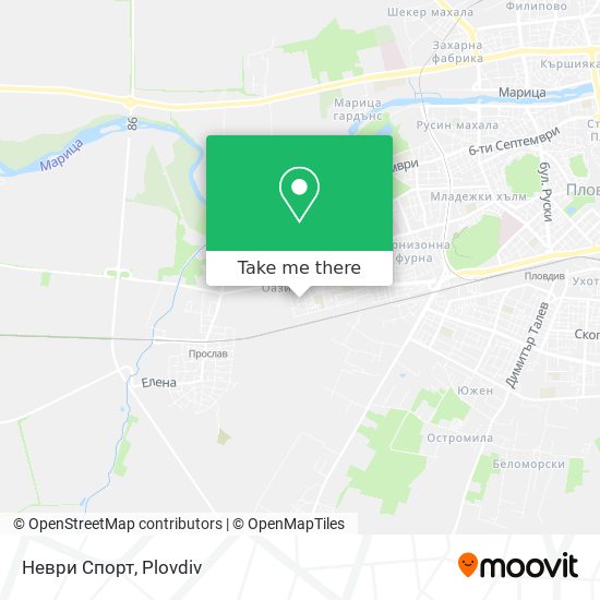 Неври Спорт map