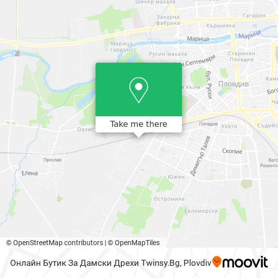 Карта Онлайн Бутик За Дамски Дрехи Twinsy.Bg