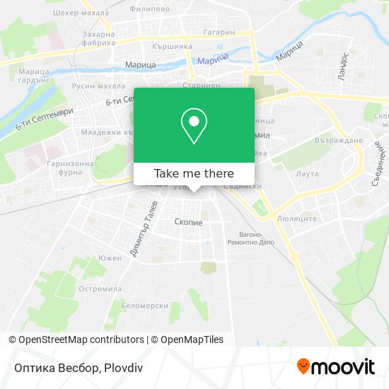 Оптика Весбор map