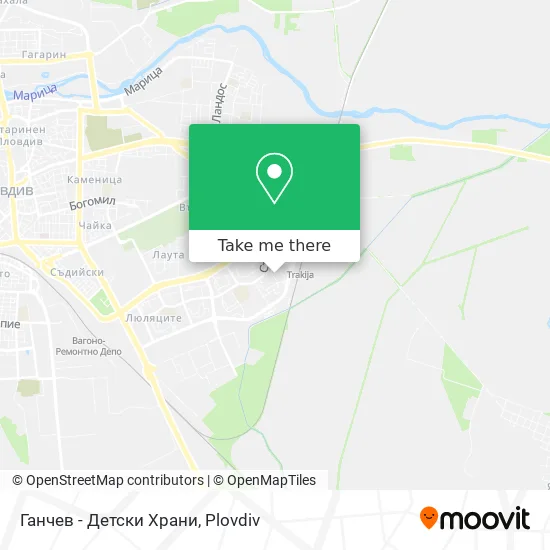 Карта Ганчев - Детски Храни