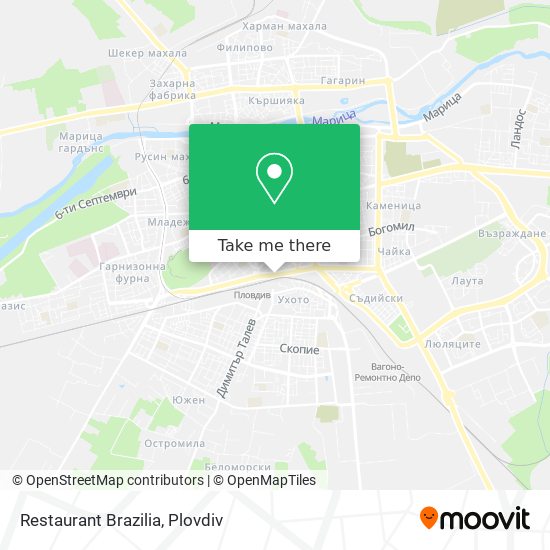 Restaurant Brazilia map