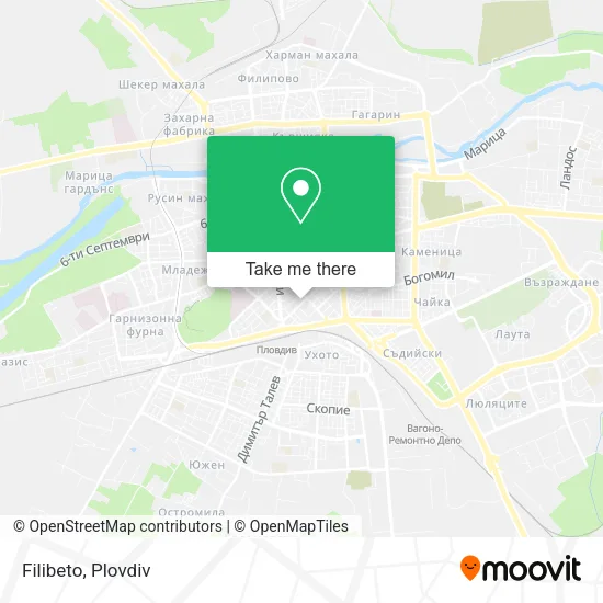 Карта Filibeto