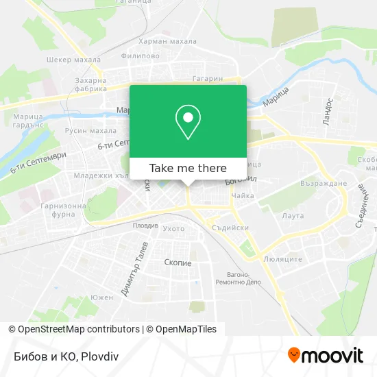 Карта Бибов и КО