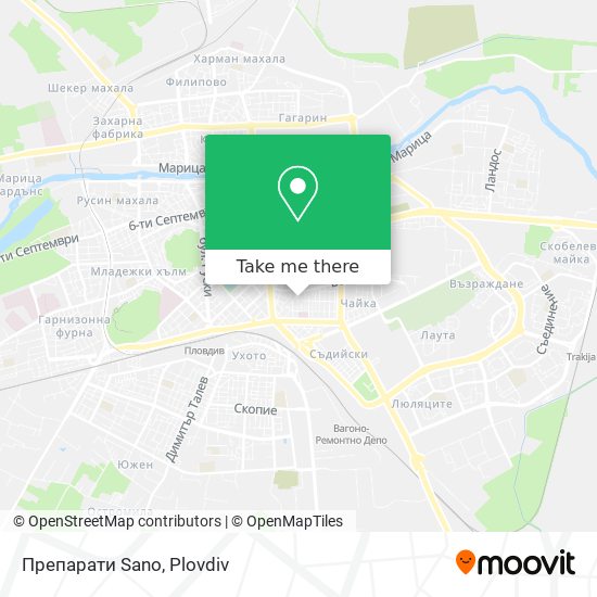 Препарати Sano map