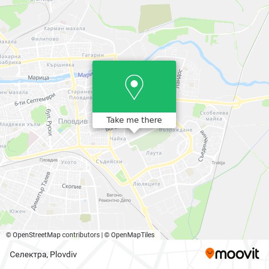 Селектра map