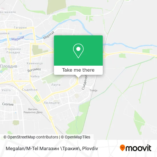 Карта Megalan/M-Tel Магазин \Тракия\