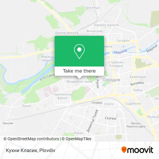 Кухни Класик map
