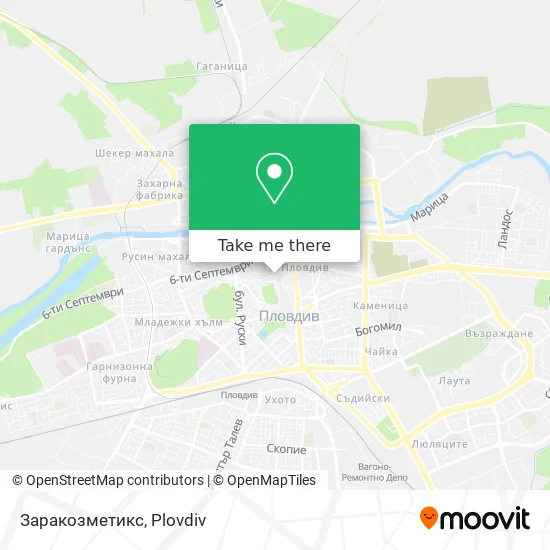 Карта Заракозметикс