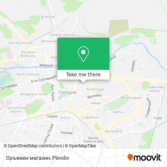 Оръжеен магазин map