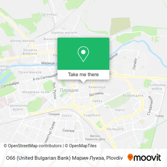 Карта Обб (United Bulgarian Bank) Мария-Луиза