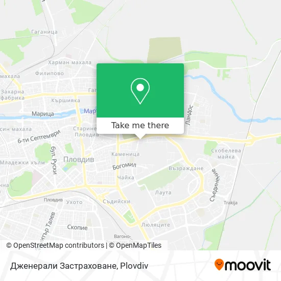 Карта Дженерали Застраховане
