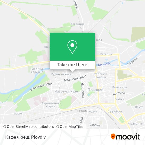 Кафе Фреш map