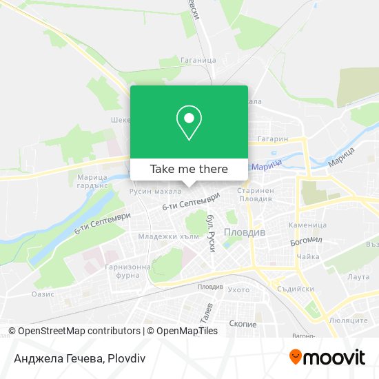 Анджела Гечева map