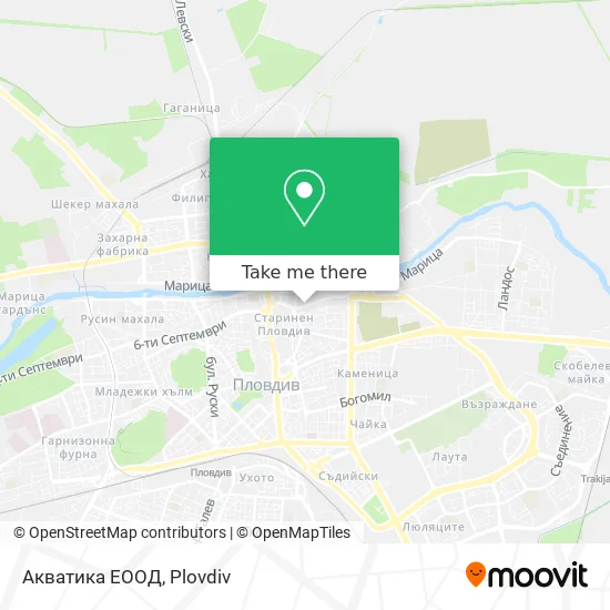 Акватика ЕООД map