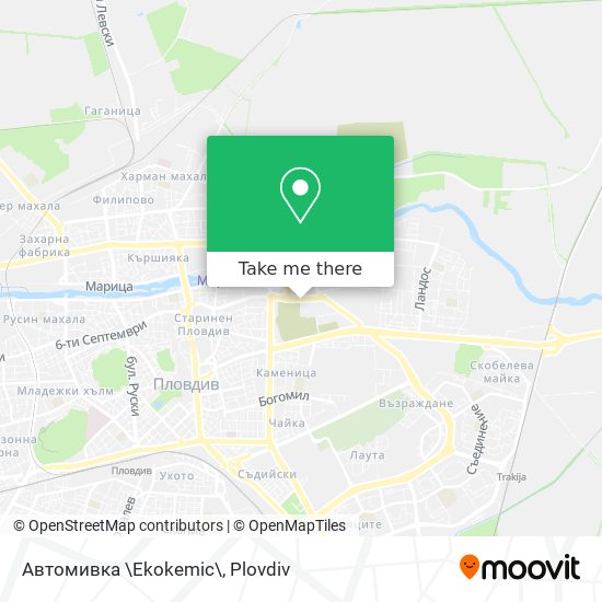 Автомивка \Ekokemic\ map