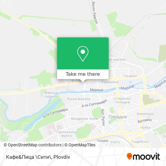 Кафе&Пица \Сити\ map