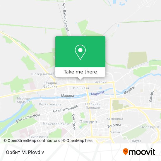 Орбит М map