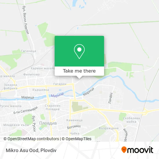 Карта Mikro Asu Ood