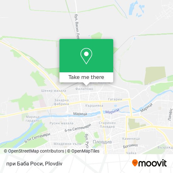 при Баба Роси map
