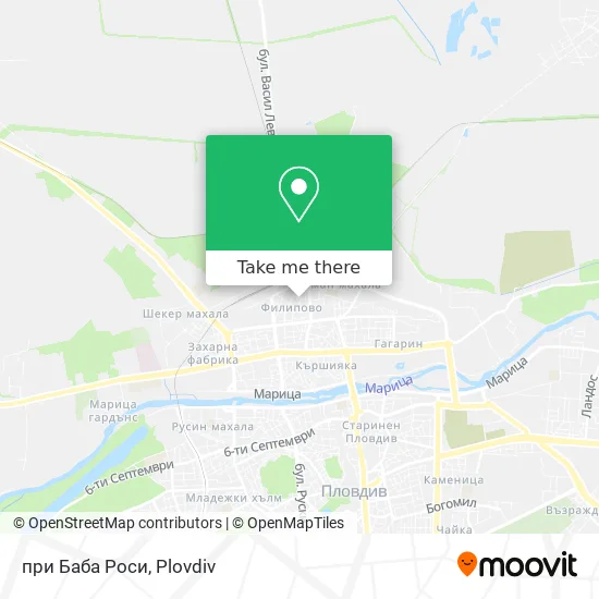 при Баба Роси map