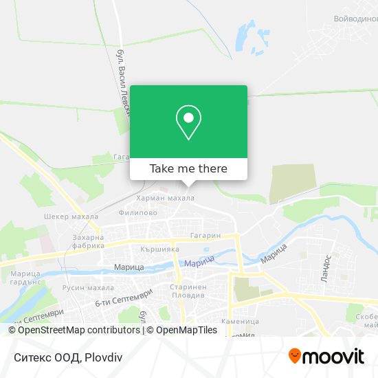 Ситекс ООД map