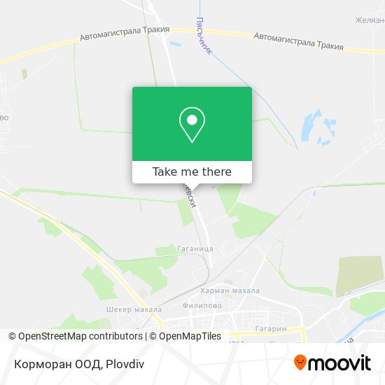 Корморан ООД map