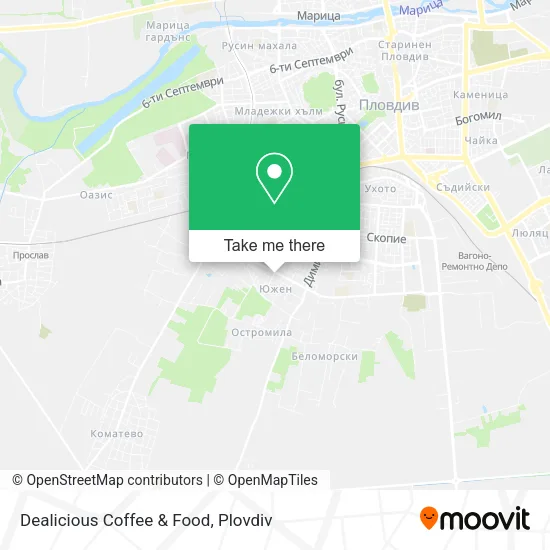 Карта Dealicious Coffee & Food