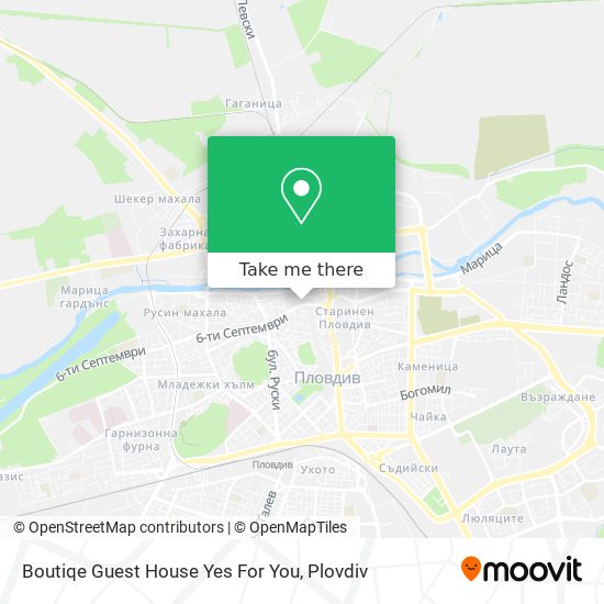 Boutiqe Guest House Yes For You map