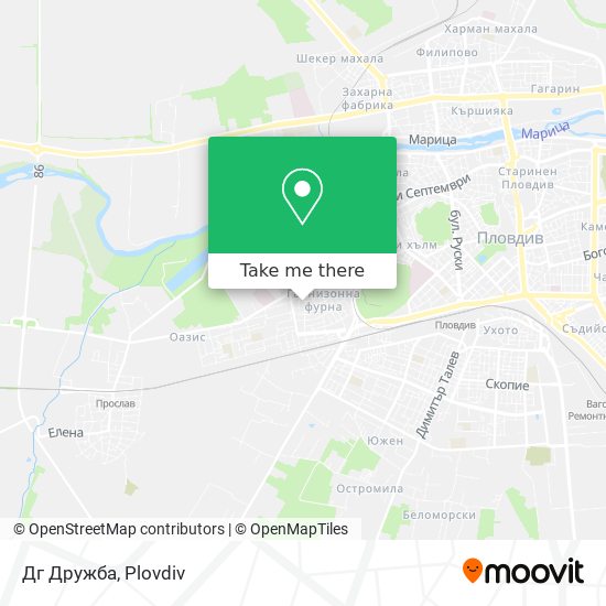 Карта Дг Дружба