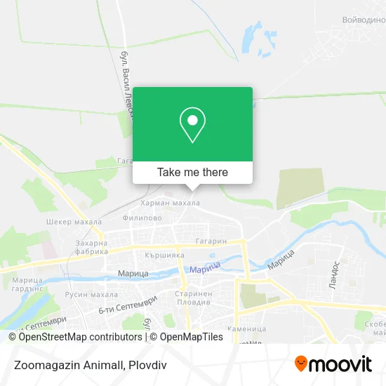 Карта Zoomagazin Animall