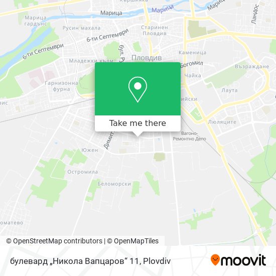булевард „Никола Вапцаров“ 11 map