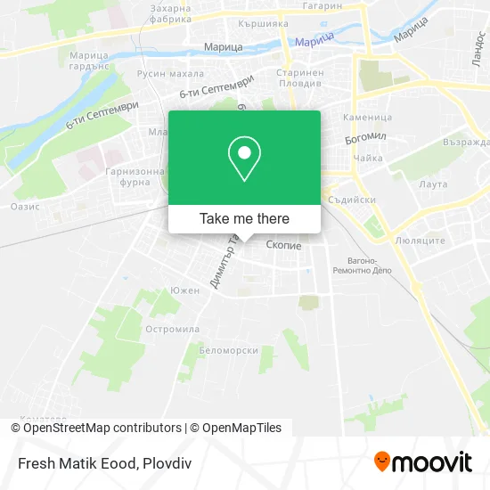 Карта Fresh Matik Eood