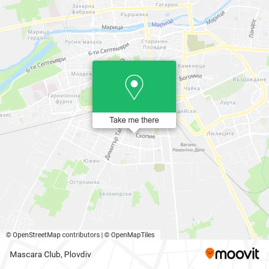 Карта Mascara Club