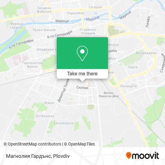 Карта Магнолия Гардънс