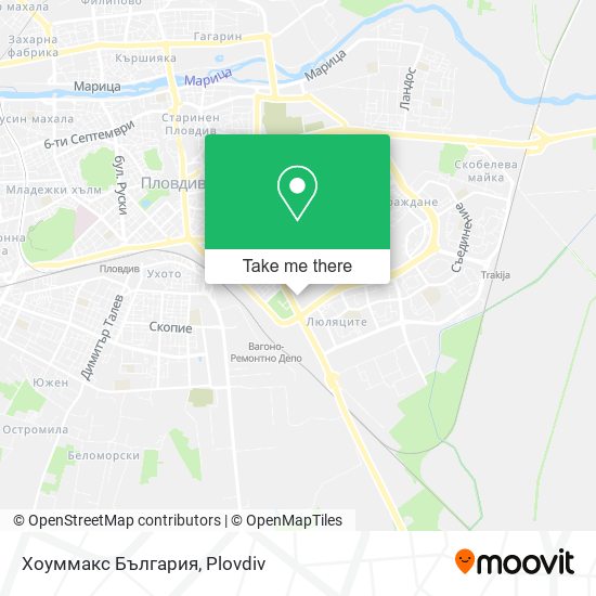 Хоуммакс България map