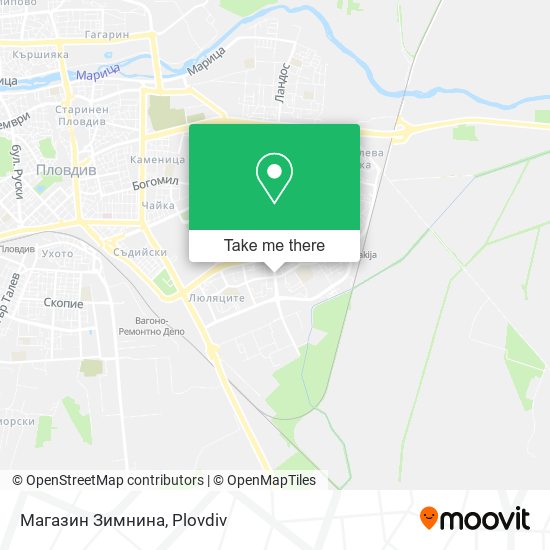 Магазин Зимнина map