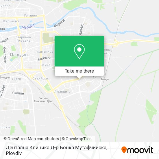 Дентална Клиника Д-р Бонка Мутафчийска map