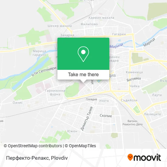 Карта Перфекто-Релакс