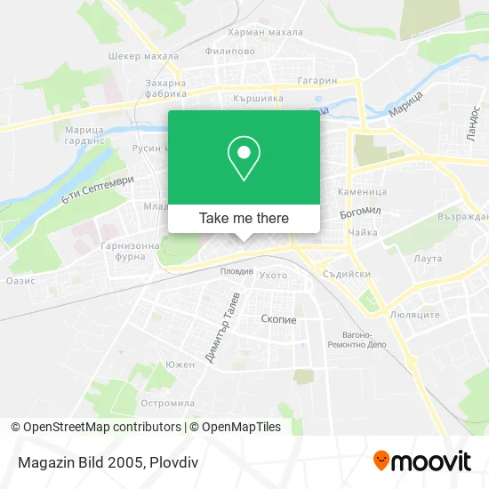 Карта Magazin Bild 2005