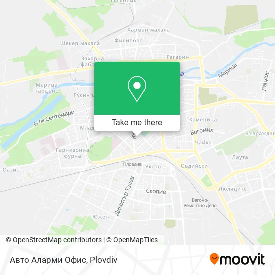 Карта Авто Аларми Офис