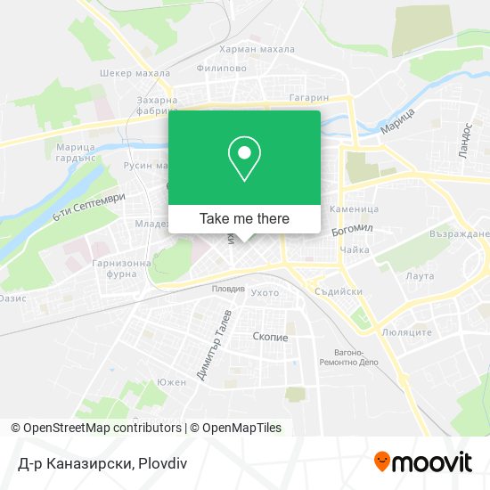 Д-р Каназирски map