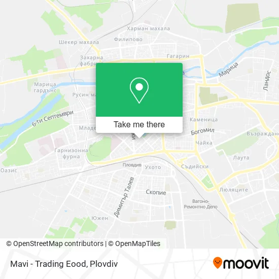 Карта Mavi - Trading Eood