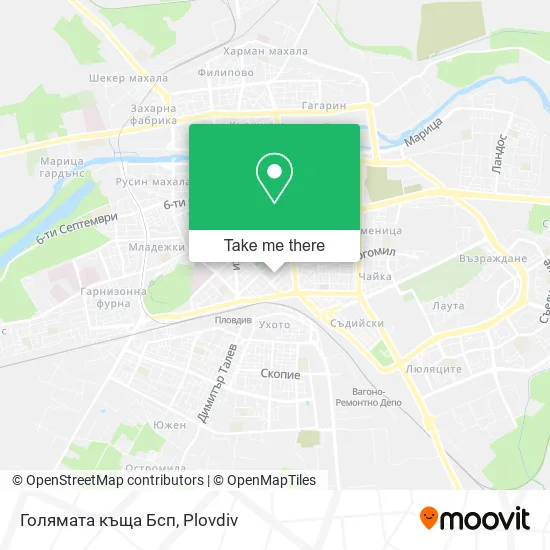 Карта Голямата къща Бсп