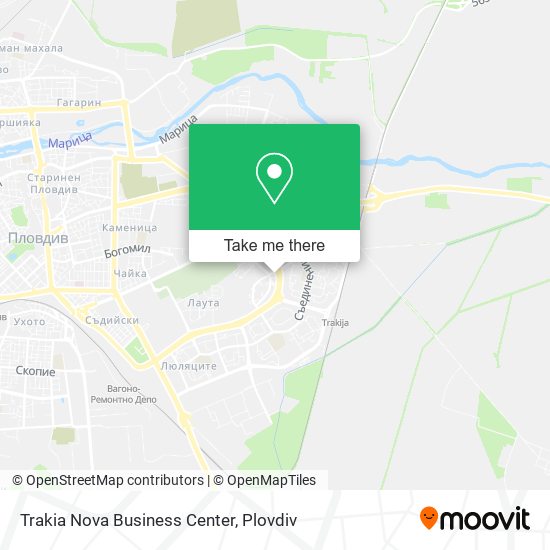 Trakia Nova Business Center map