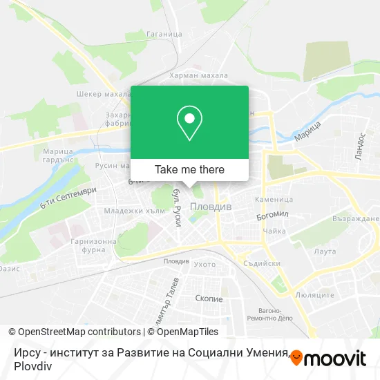 Карта Ирсу - институт за Развитие на Социални Умения